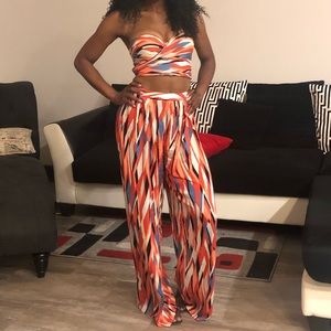 Two piece pants set